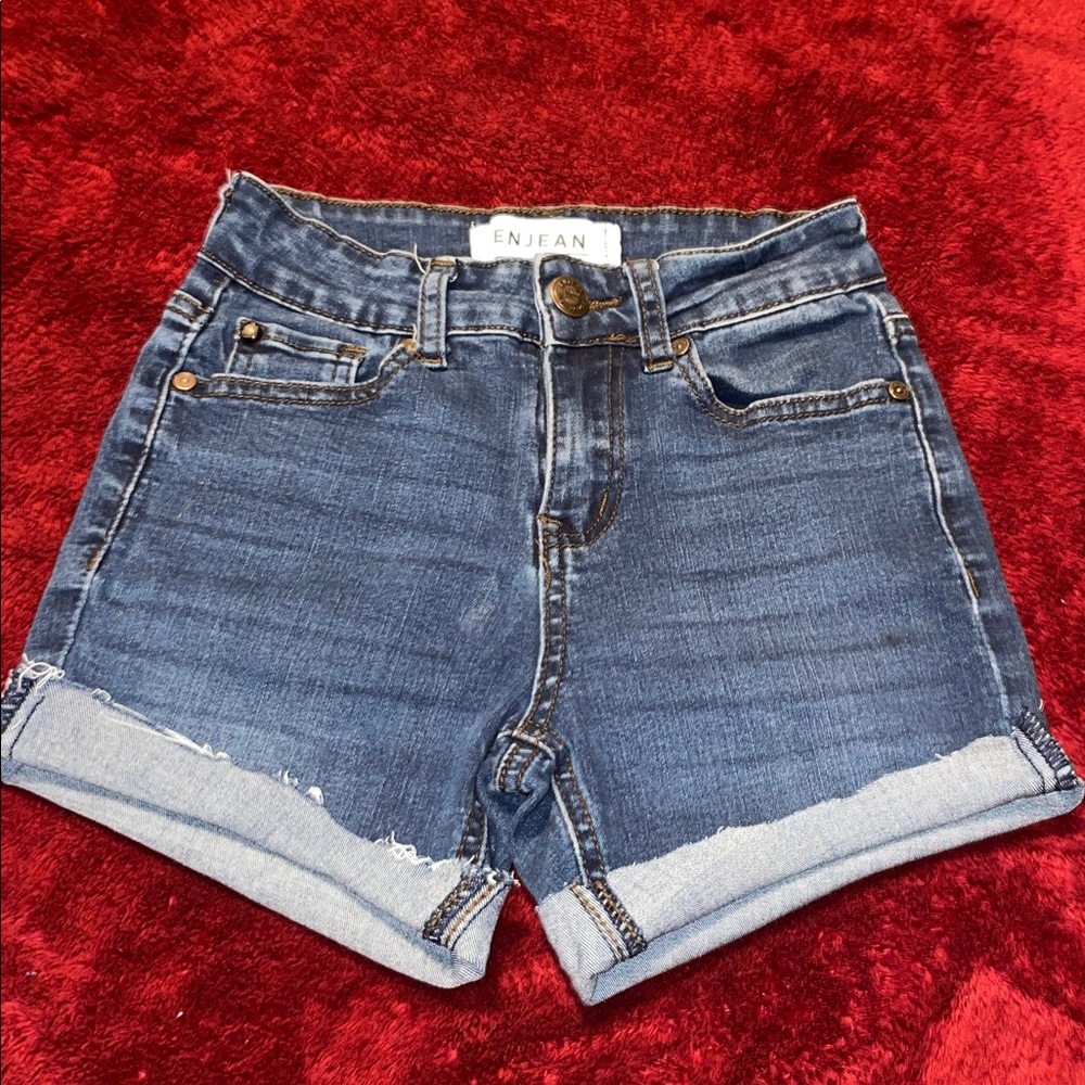 Women's Blue Denim Shorts